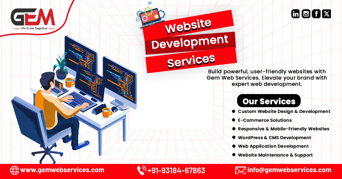 Website Development Services in Texas – Building Digital Success for Businesses